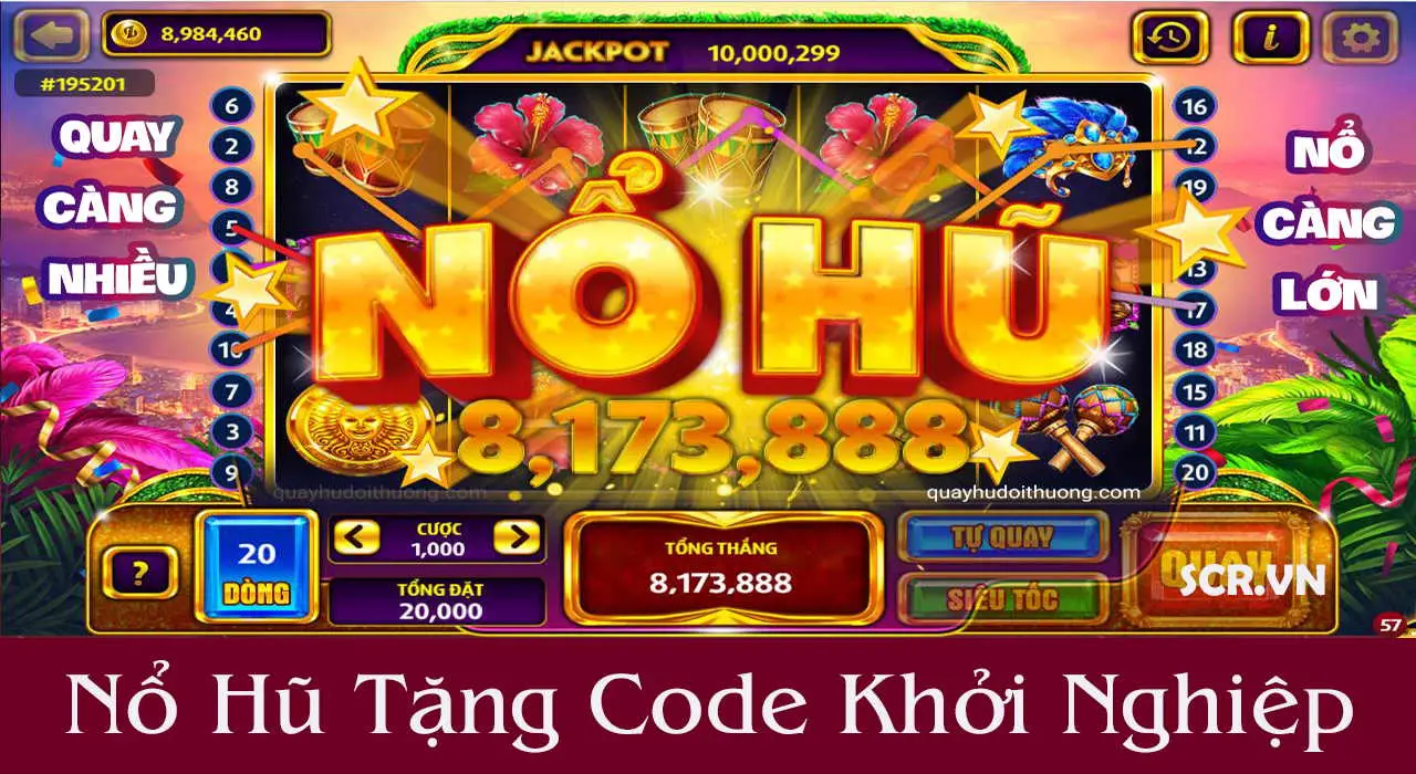 Tải Game Nổ Hũ Nhận Tiền Khởi Nghiệp Hấp Dẫn Chơi Ngay