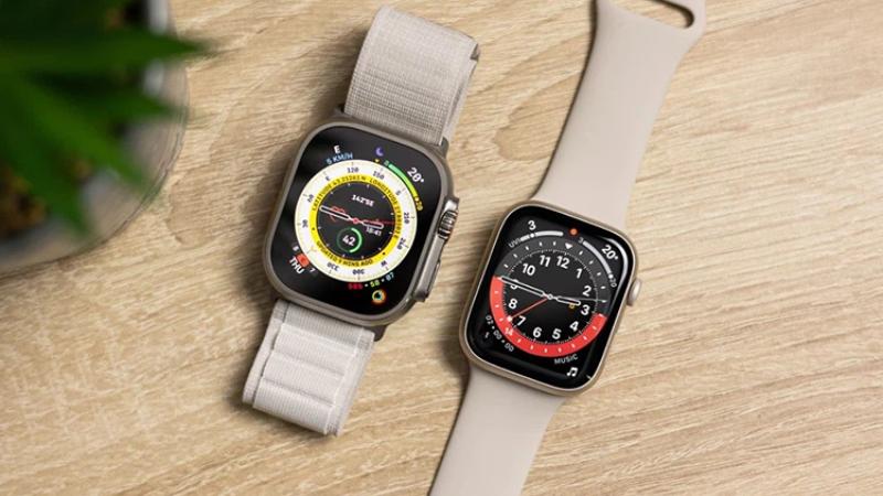 Apple Watch Ultra c&oacute; đa dạng m&agrave;u sắc hơn Apple Watch 8