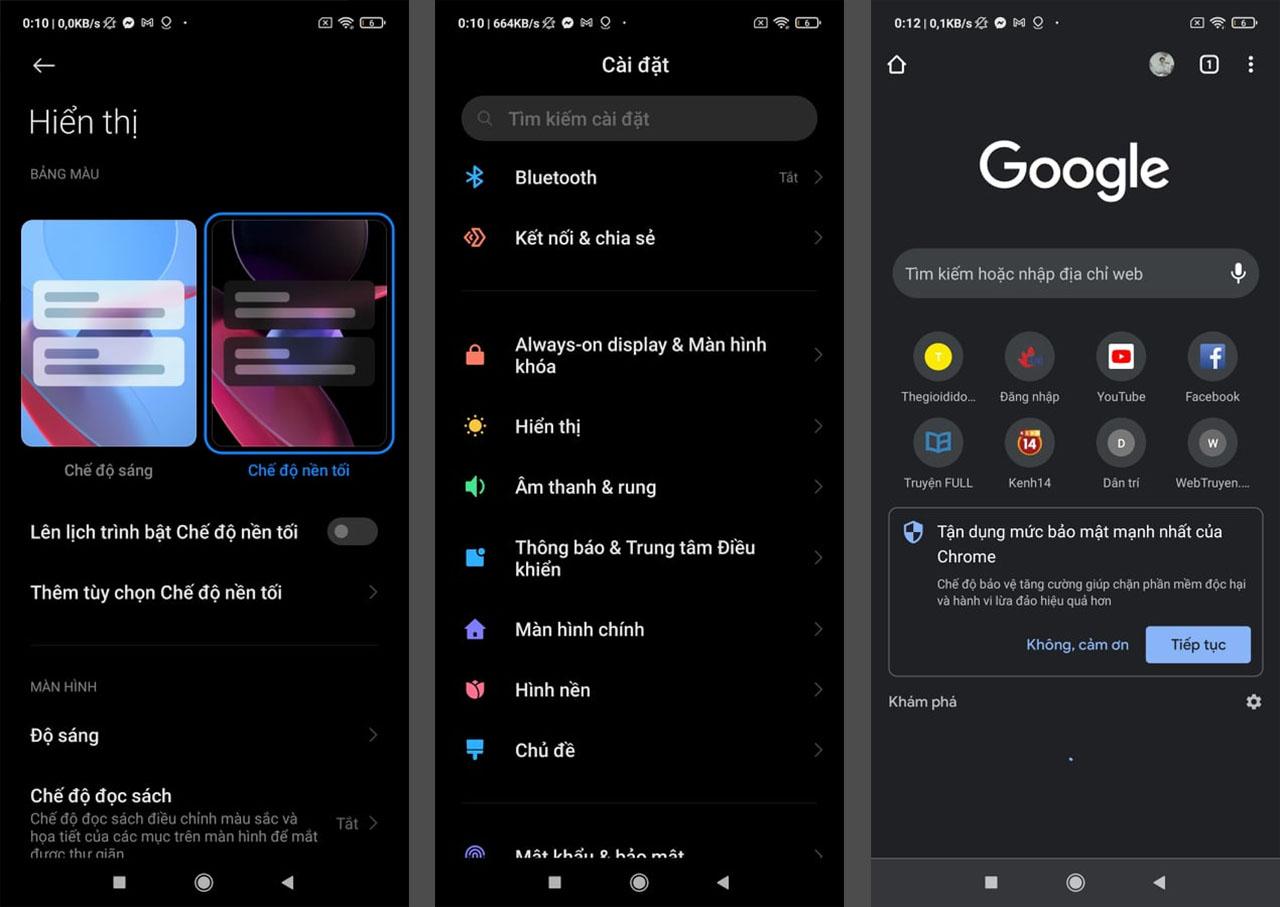 Các ứng dụng mạng xã hội cũng sẽ được đồng bộ Dark Mode