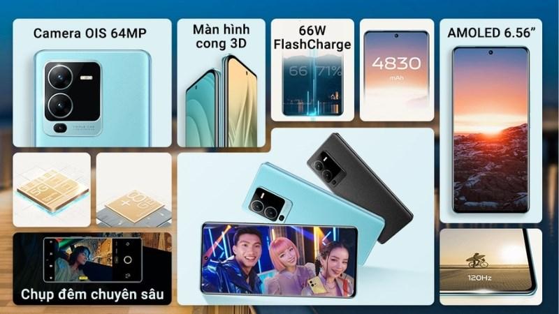 Cấu h&igrave;nh của vivo V25 Pro 5G mạnh mẽ với gi&aacute; cạnh tranh