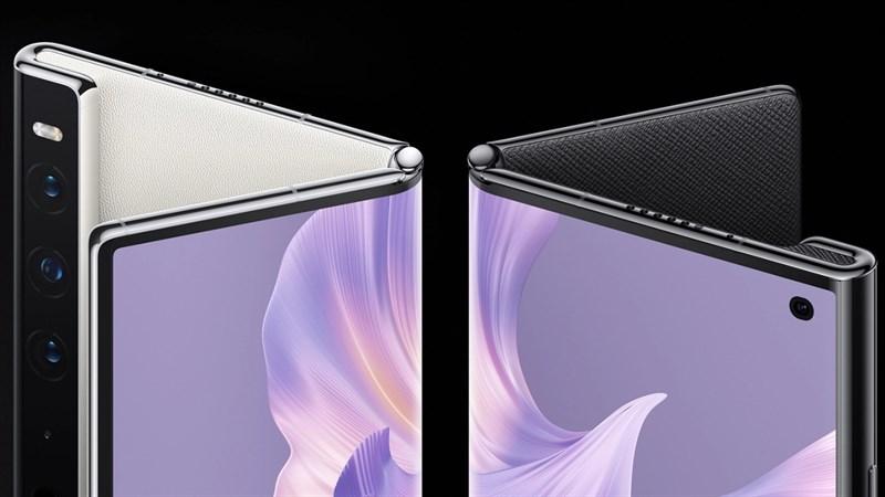 Khi mở ra, màn hình của Huawei Mate Xs 2 gần như không có nếp nhăn