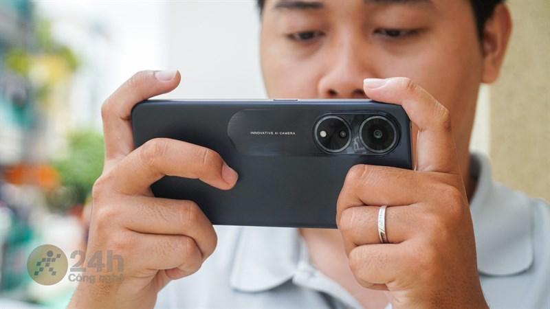 OPPO A98 5G được trang bị cụm camera vô cùng chất lượng và sắc nét