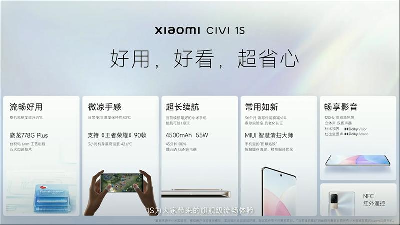 Xiaomi CIVI 1S mức giá hấp dẫn quá!