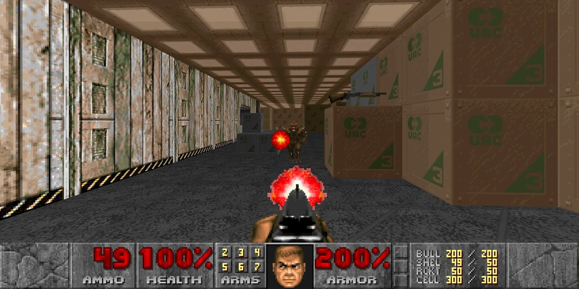 Ảnh bìa kinh điển của Doom (1993)