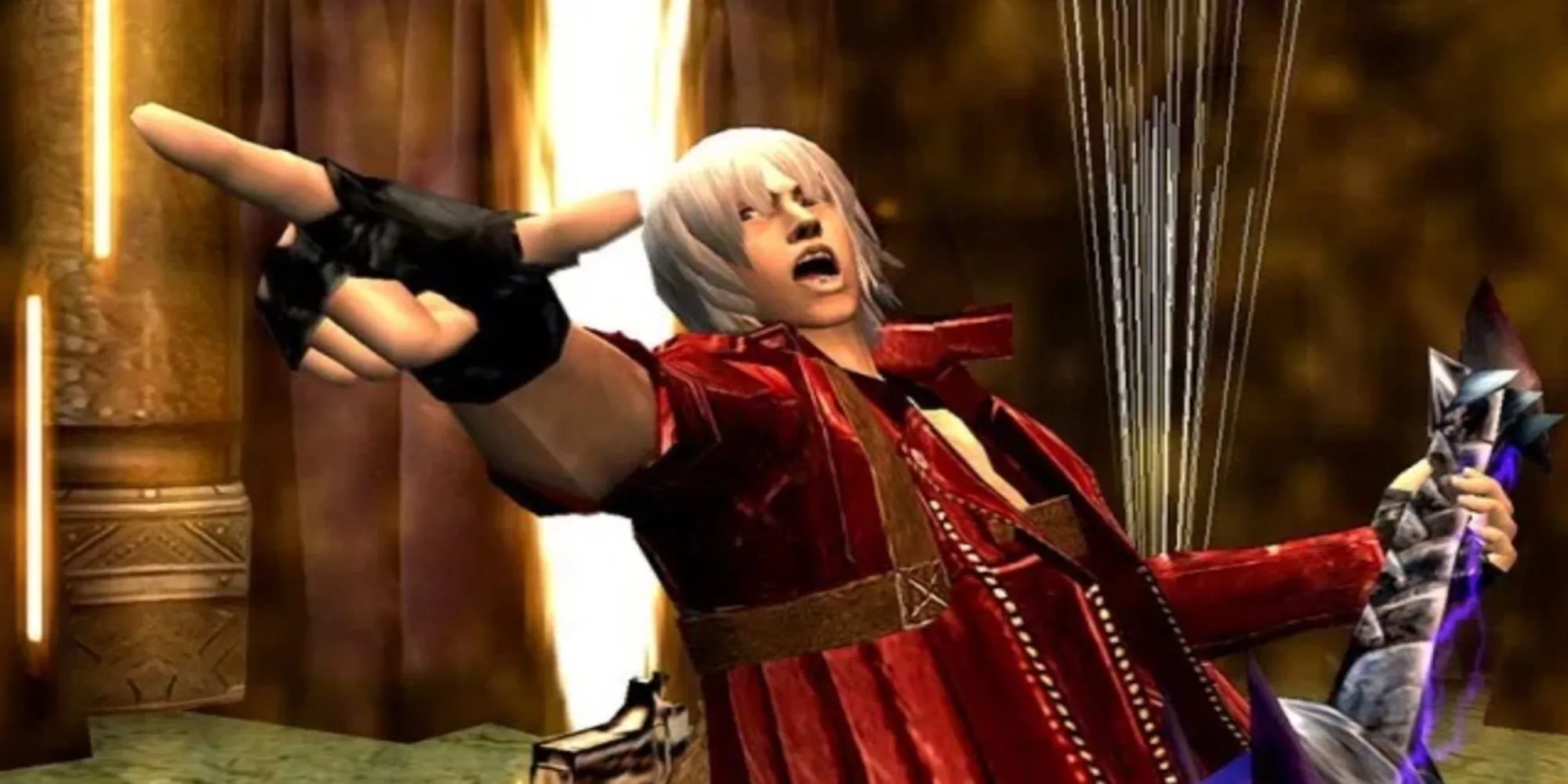 Ảnh chụp màn hình gameplay Dante trong Devil May Cry 3