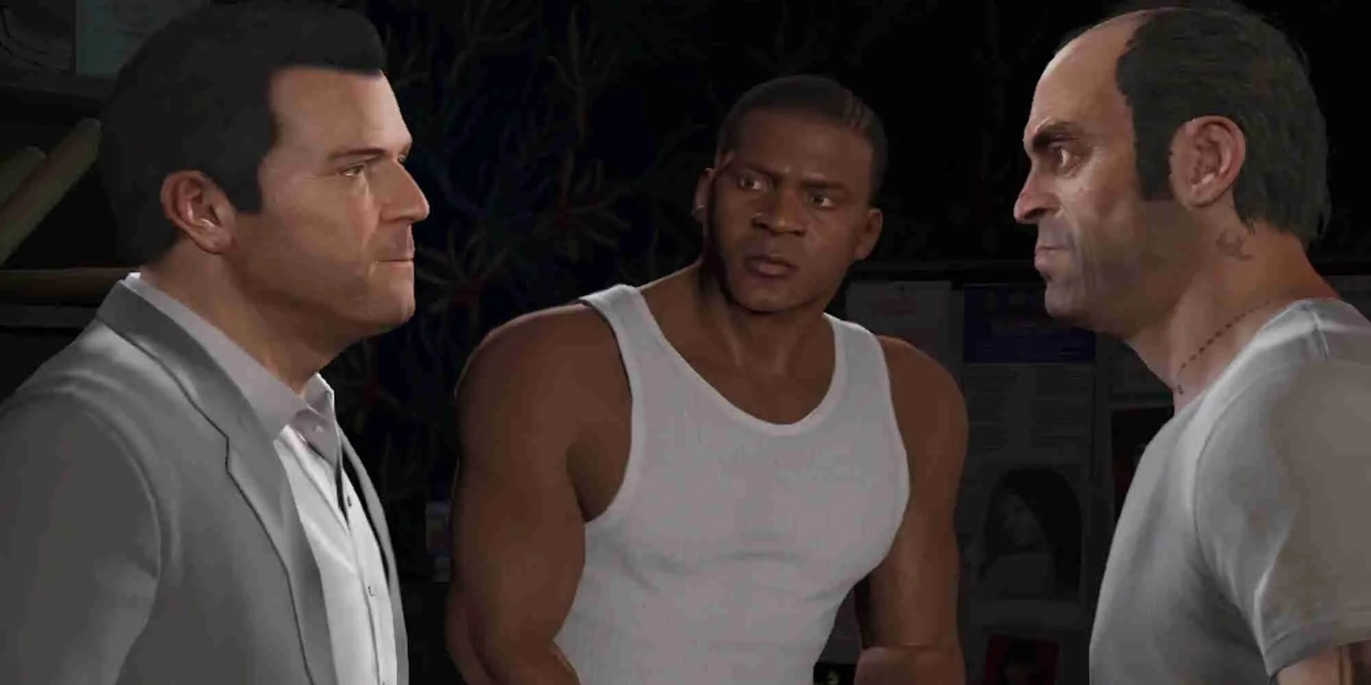 Ảnh chụp màn hình GTA V từ IGDB, thể hiện thế giới mở rộng lớn