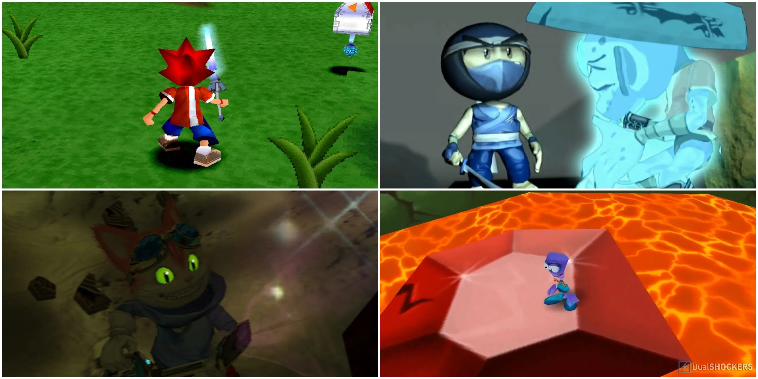Ape Escape, I-Ninja, Blinx the Time Sweeper, Tonic Trouble