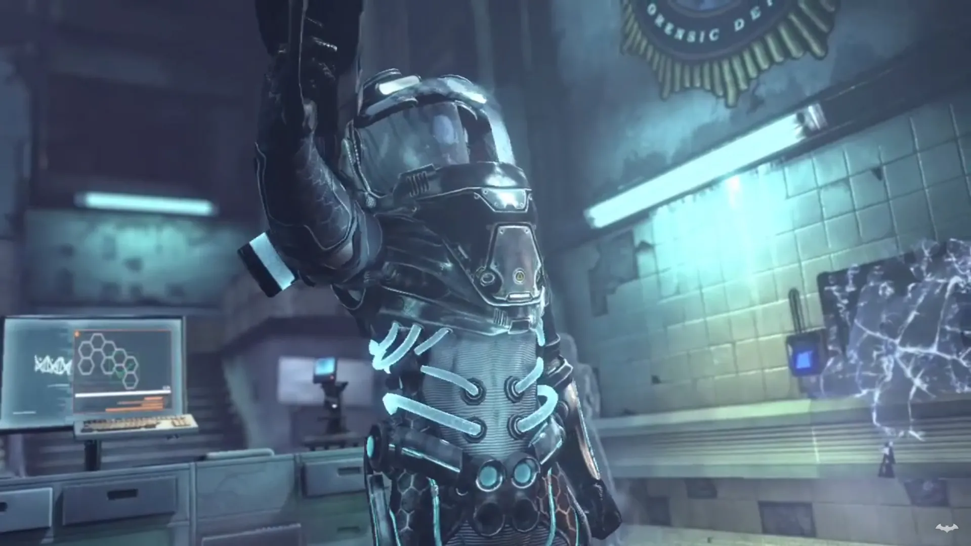 Batman đối mặt Mr. Freeze trong môi trường lạnh giá của Arkham City