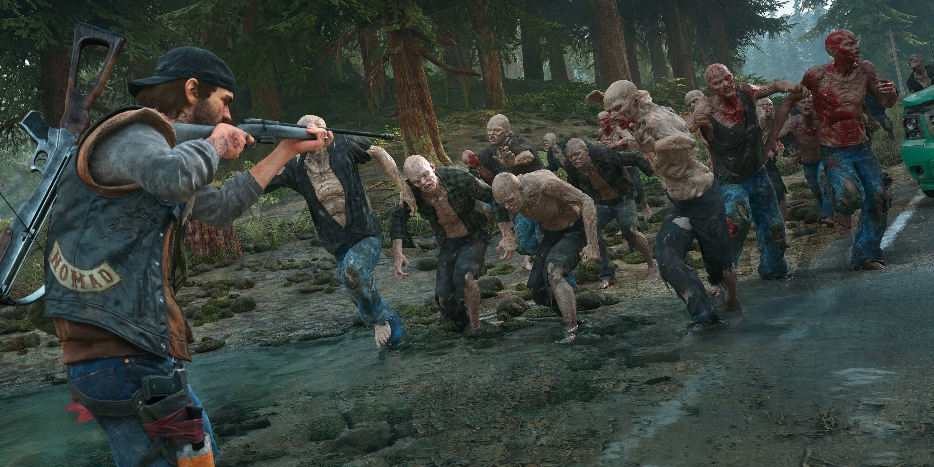 Bầy đàn zombie khổng lồ trong Days Gone thách thức người chơi