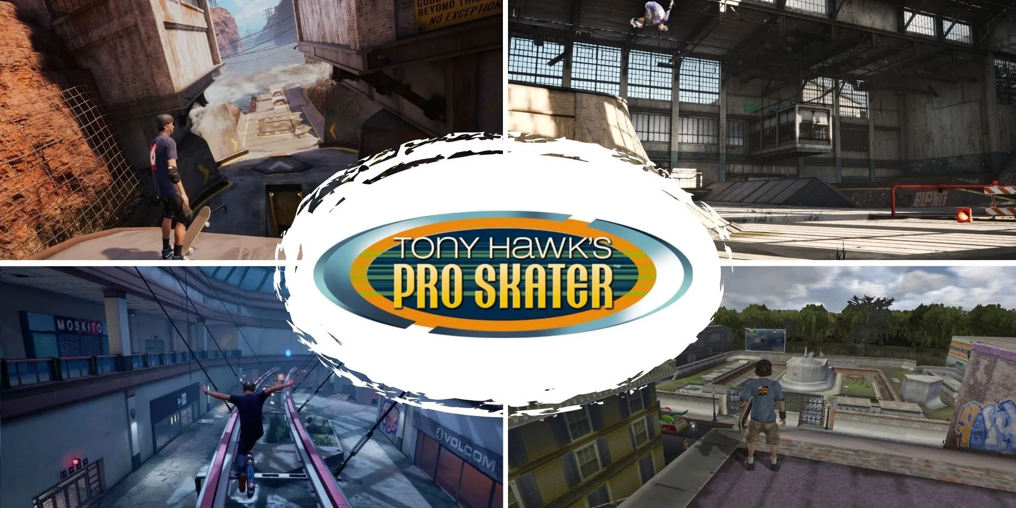 Các bản đồ biểu tượng trong series Tony Hawk's Pro Skater