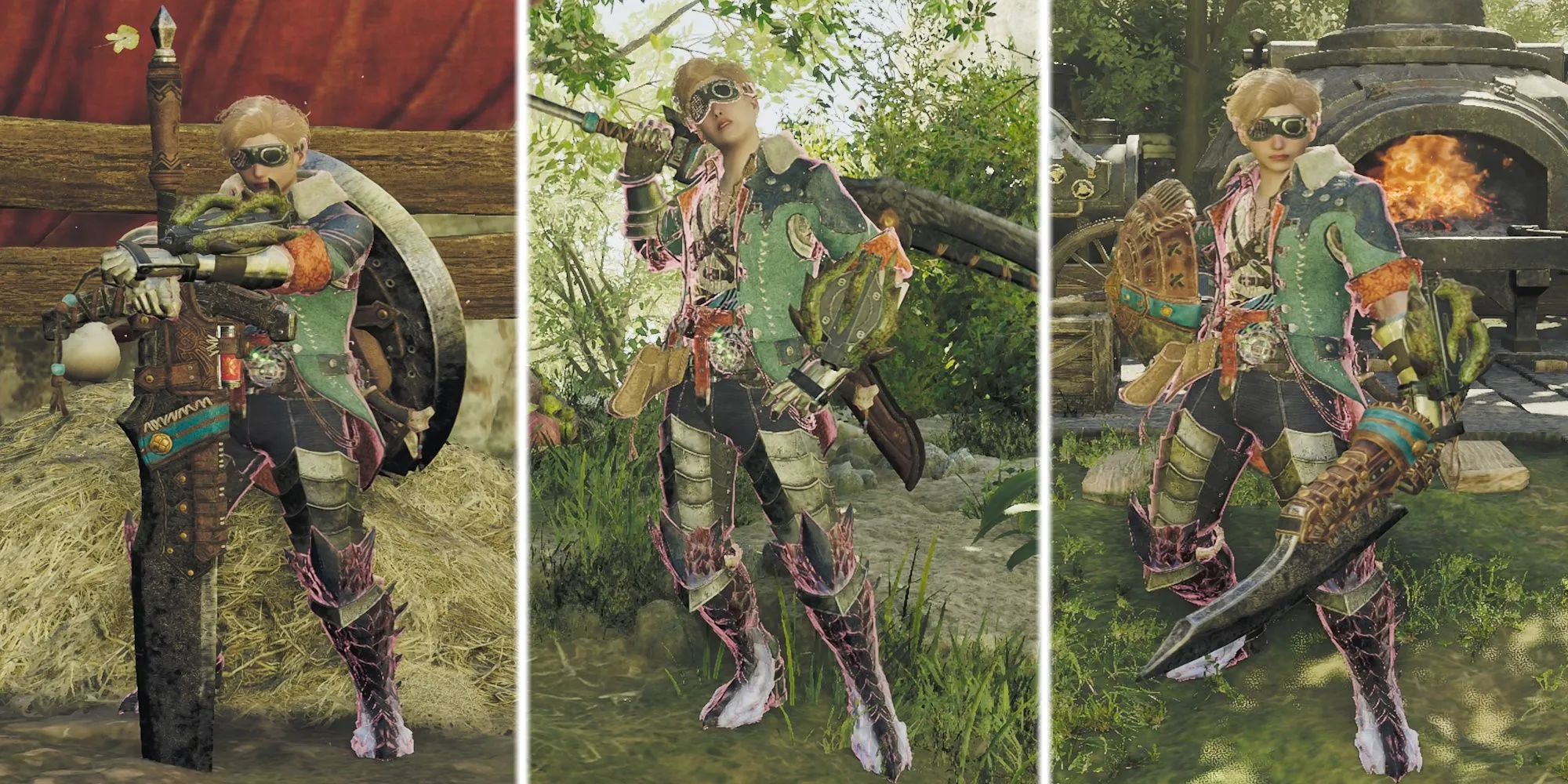 Các loại vũ khí đa dạng và kết hợp độc đáo trong Monster Hunter Wilds