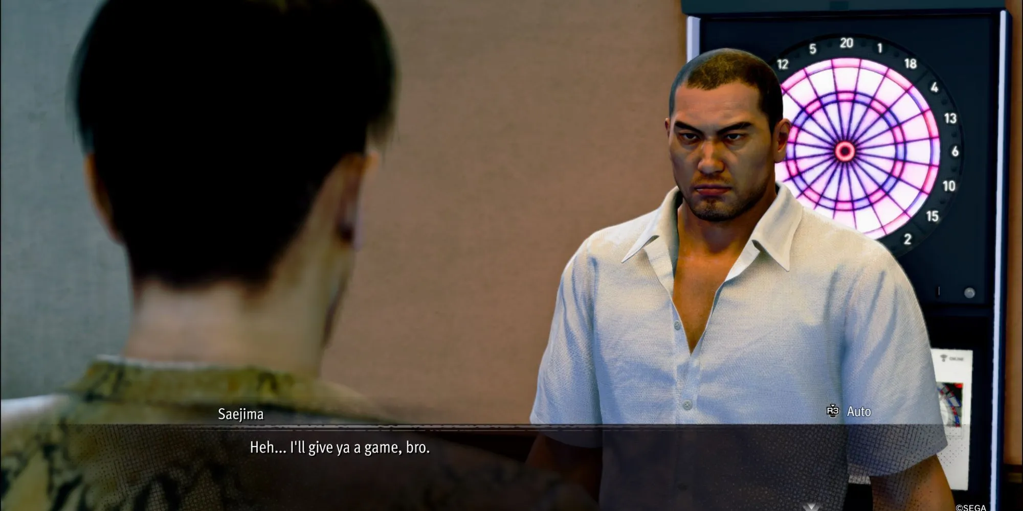 Cách nhắm phi tiêu trong Yakuza Cướp Biển Hawaii