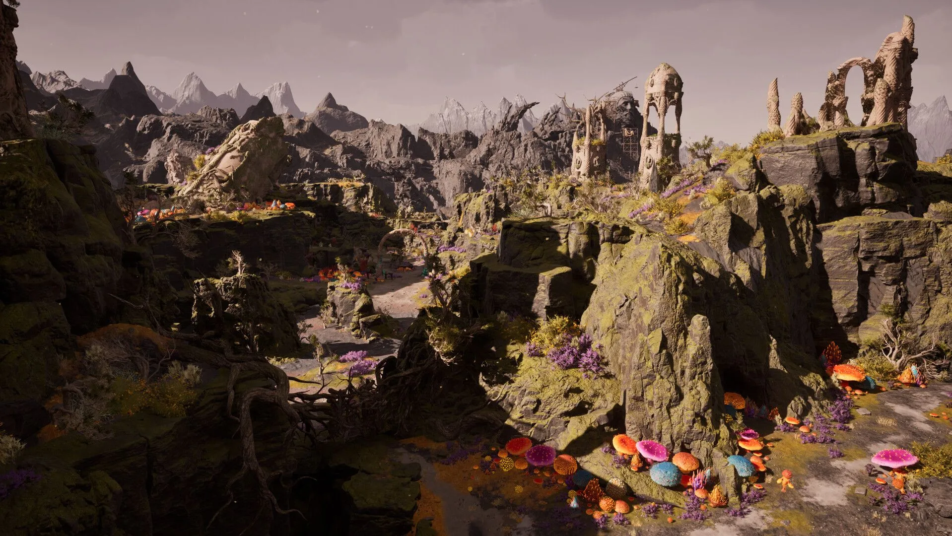 Căn phòng của Sanza tại Sanza's Emporium, nơi tìm thấy Broken Crown Jewel trong game Avowed