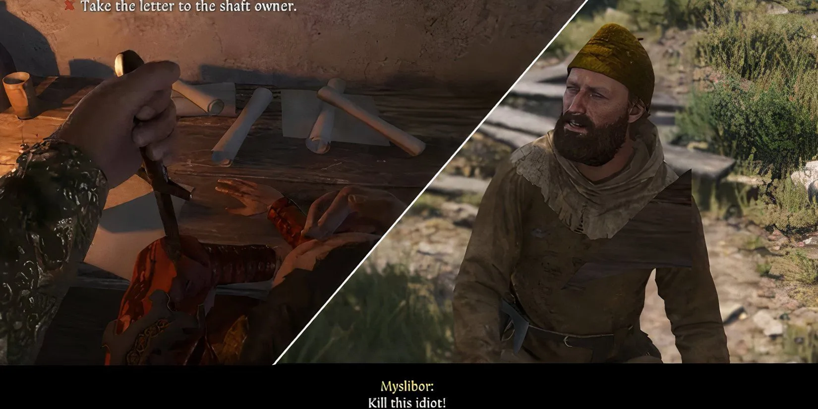 Cảnh ám sát Markold trong Kingdom Come Deliverance 2