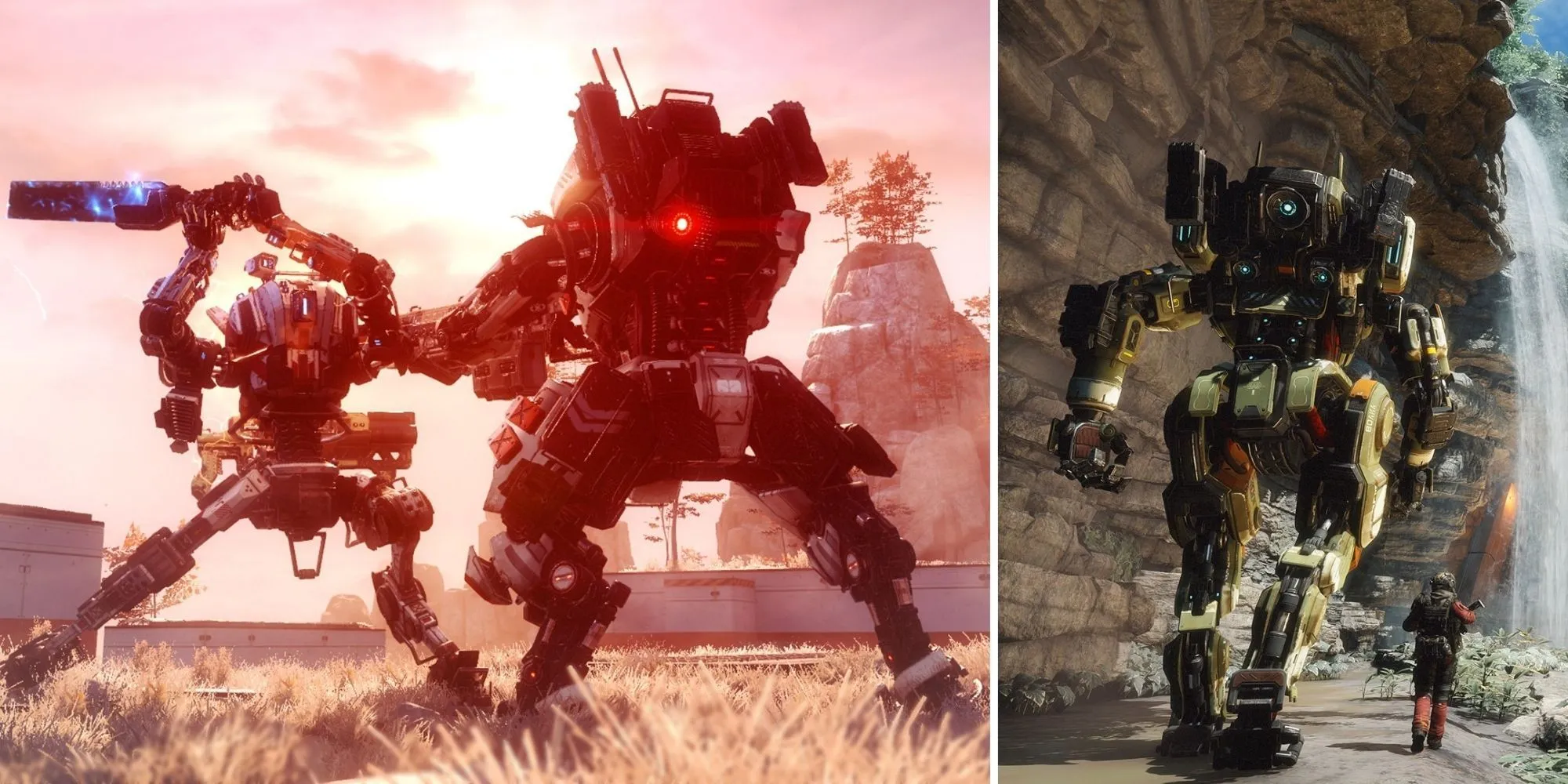 Cảnh chiến đấu trong Titanfall 2, tựa game FPS tiền nhiệm làm dấy lên hy vọng về Titanfall 3.