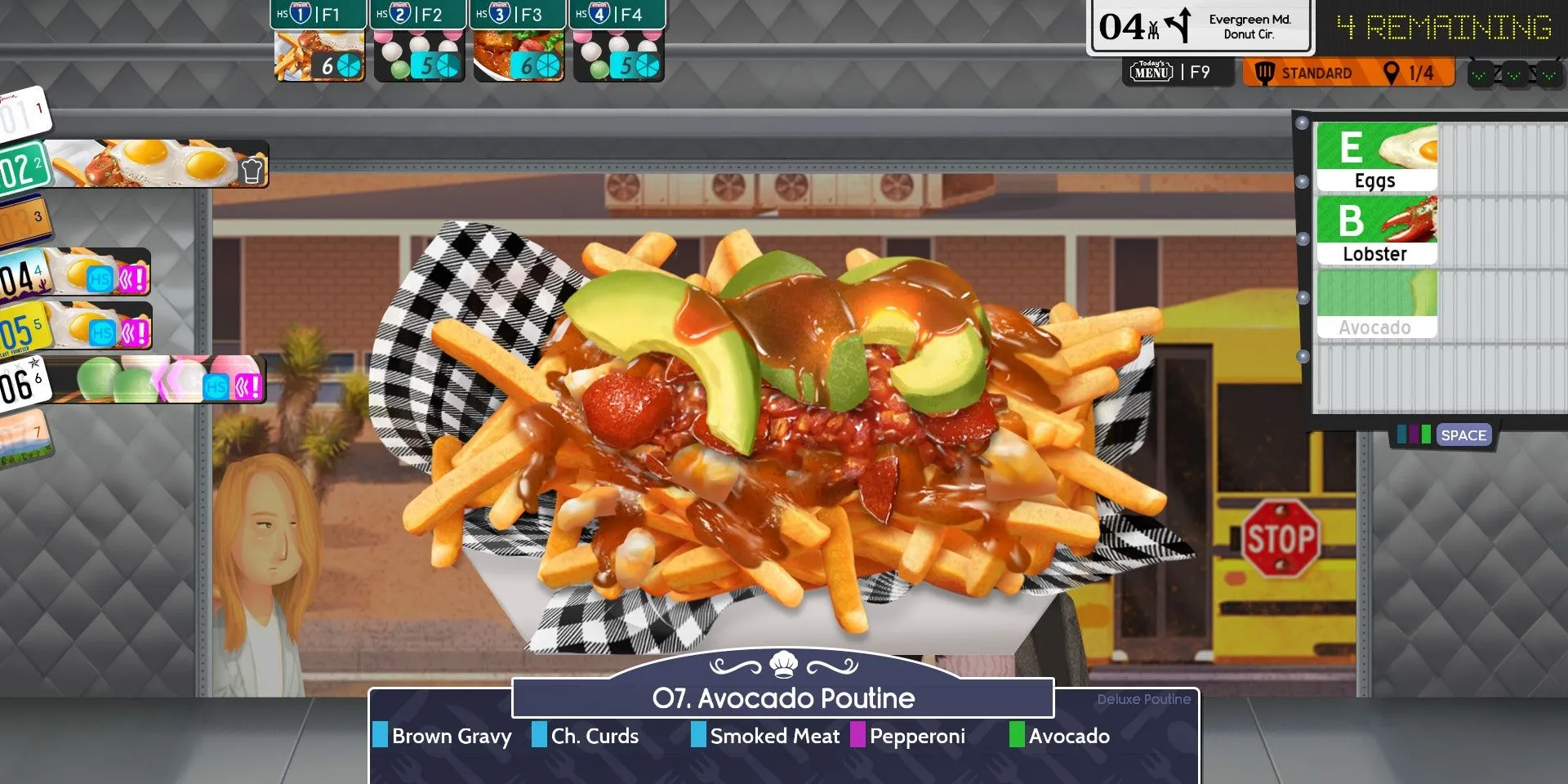 Chế biến món poutine tốc độ cao trong Cook, Serve, Delicious! 3 - game quản lý nhà hàng