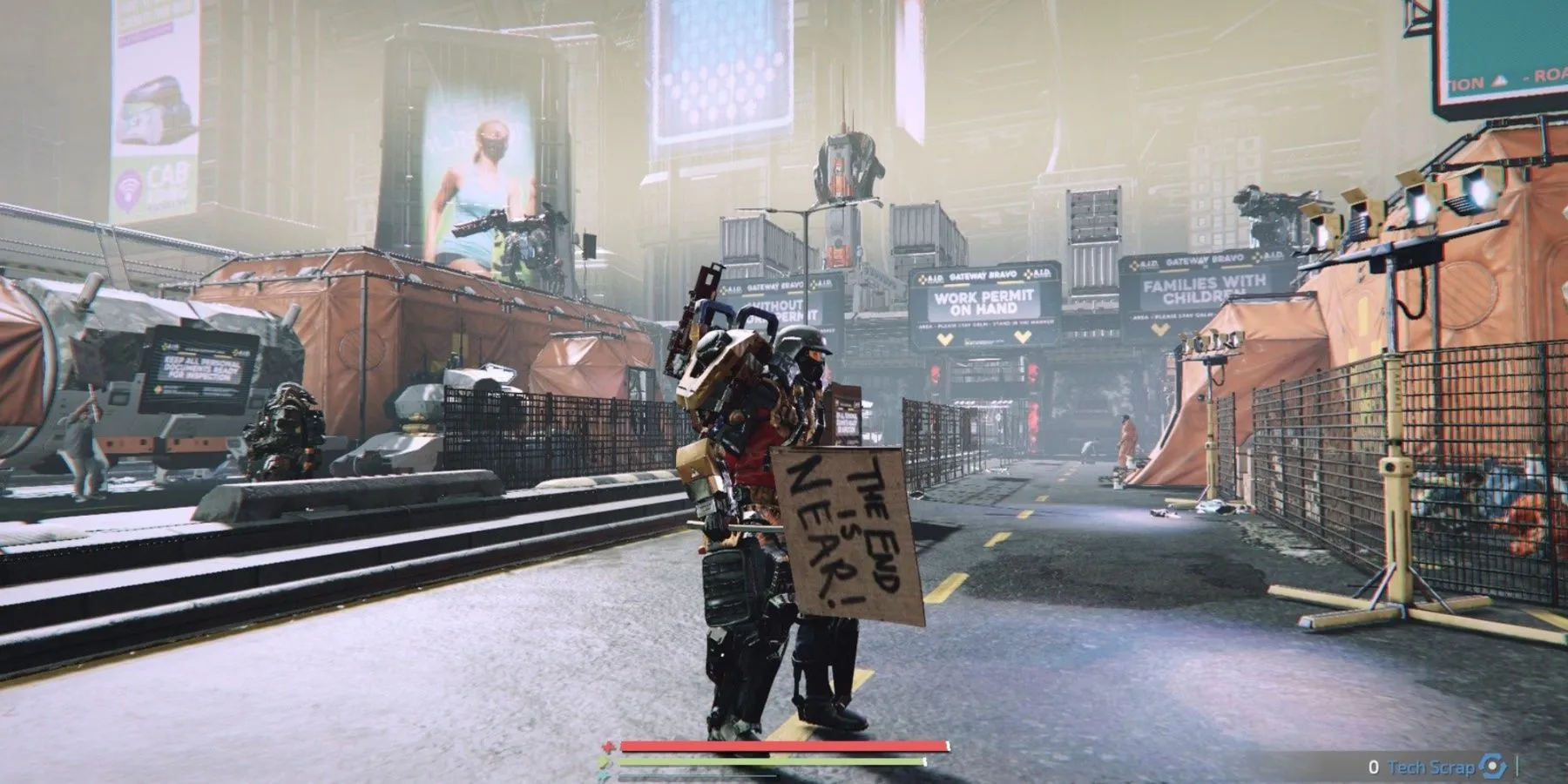 Chiến binh công nghệ cao trong The Surge 2 sẵn sàng chiến đấu