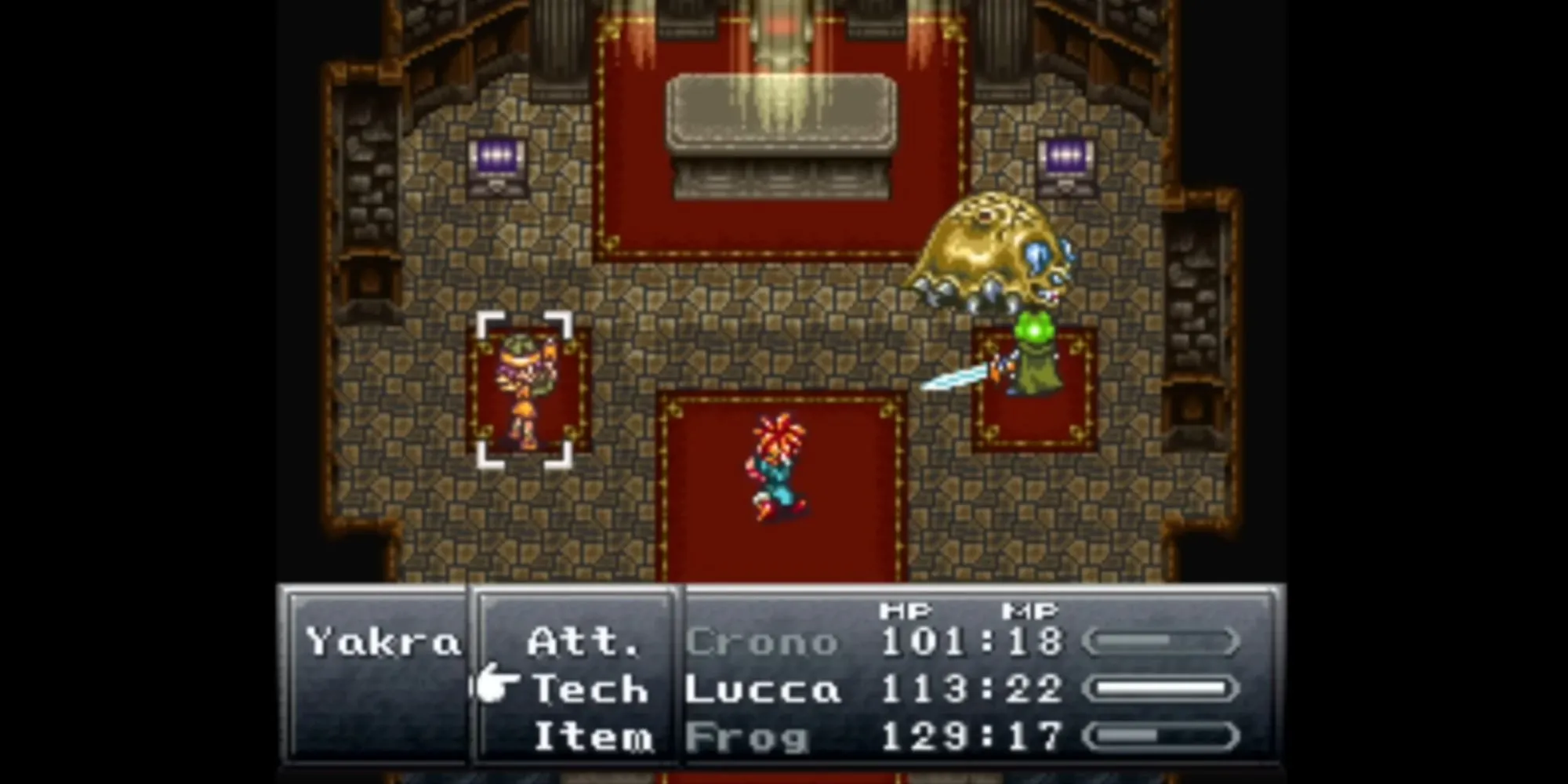 Chrono Trigger và hệ thống ATB đỉnh cao cho phép các đòn tấn công phối hợp Tech
