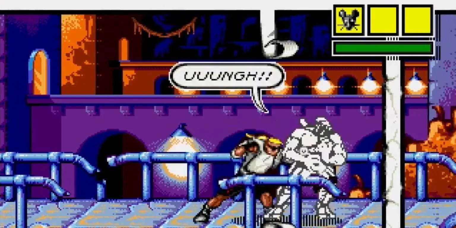 Comix Zone đang chiến đấu