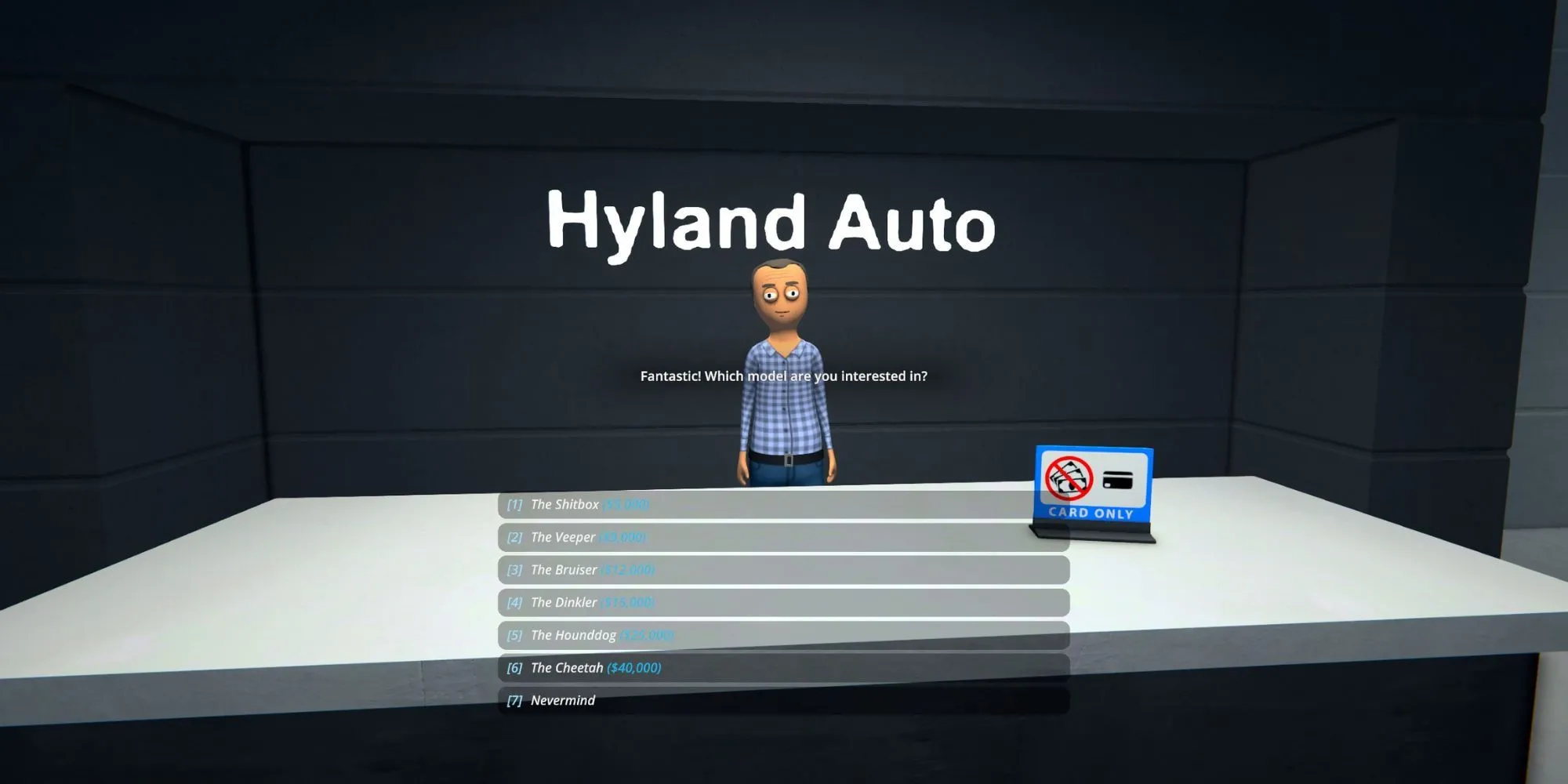 Cửa hàng ô tô Hyland Auto trong Schedule 1, nơi bạn cần tiền sạch để thực hiện các giao dịch mua xe lớn
