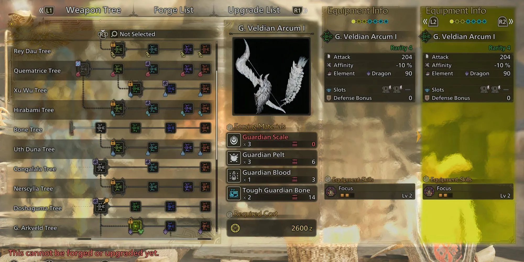 Cung G. Veldian Arcum I vũ khí low rank tốt nhất cho cung thủ Monster Hunter Wilds