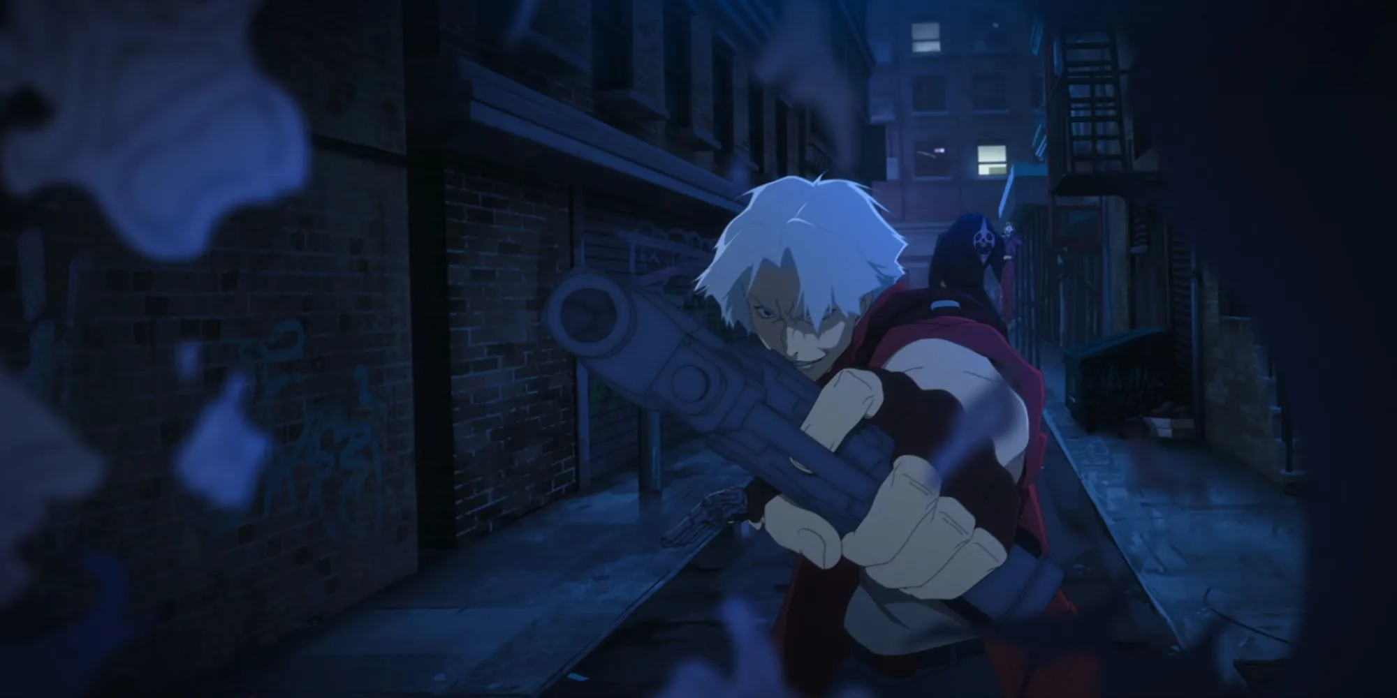 Dante chuẩn bị chiến đấu với quỷ dữ trong tập mở đầu của Devil May Cry Netflix