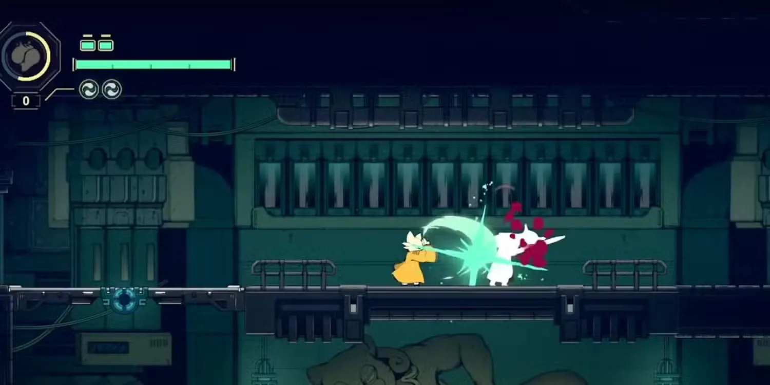 Dịch giao tranh với lính gác tại Power Reservoir (East) Root Node Nine Sols, địa điểm farm Jin đầu game