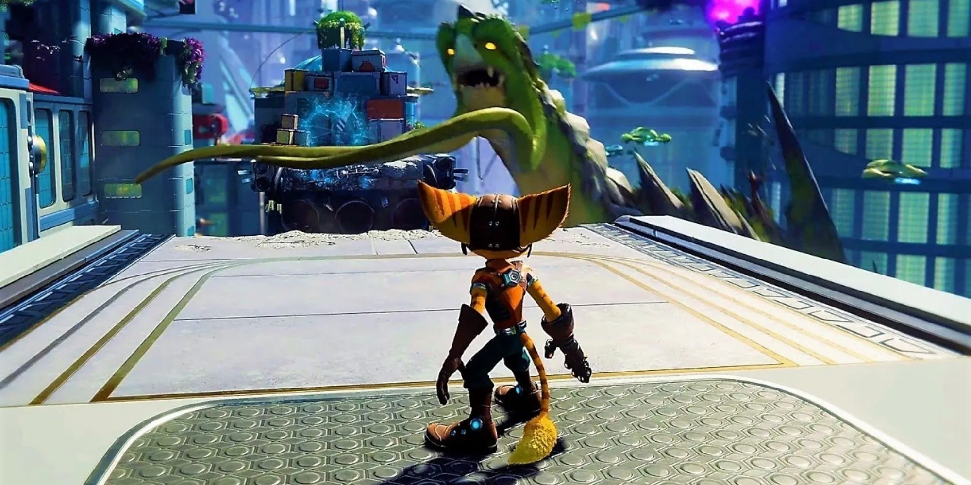 Đồ họa đỉnh cao trong Ratchet &amp; Clank Rift Apart