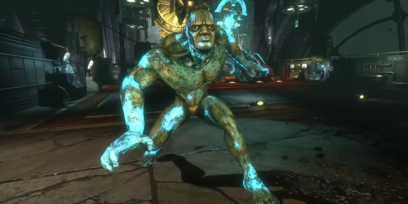 Frank Fontaine, trùm cuối BioShock, biến thành một gã khổng lồ đột biến nhưng trận đấu lại khá đơn giản và thiếu chiều sâu