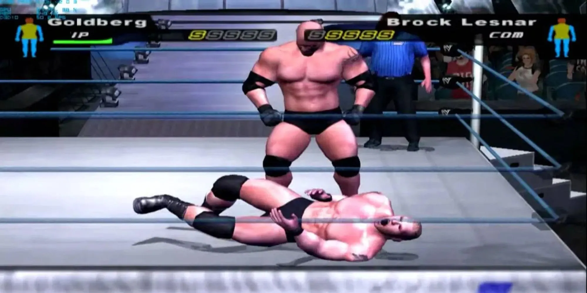 game đấu vật WWE Smackdown Here Comes The Pain trên PS2