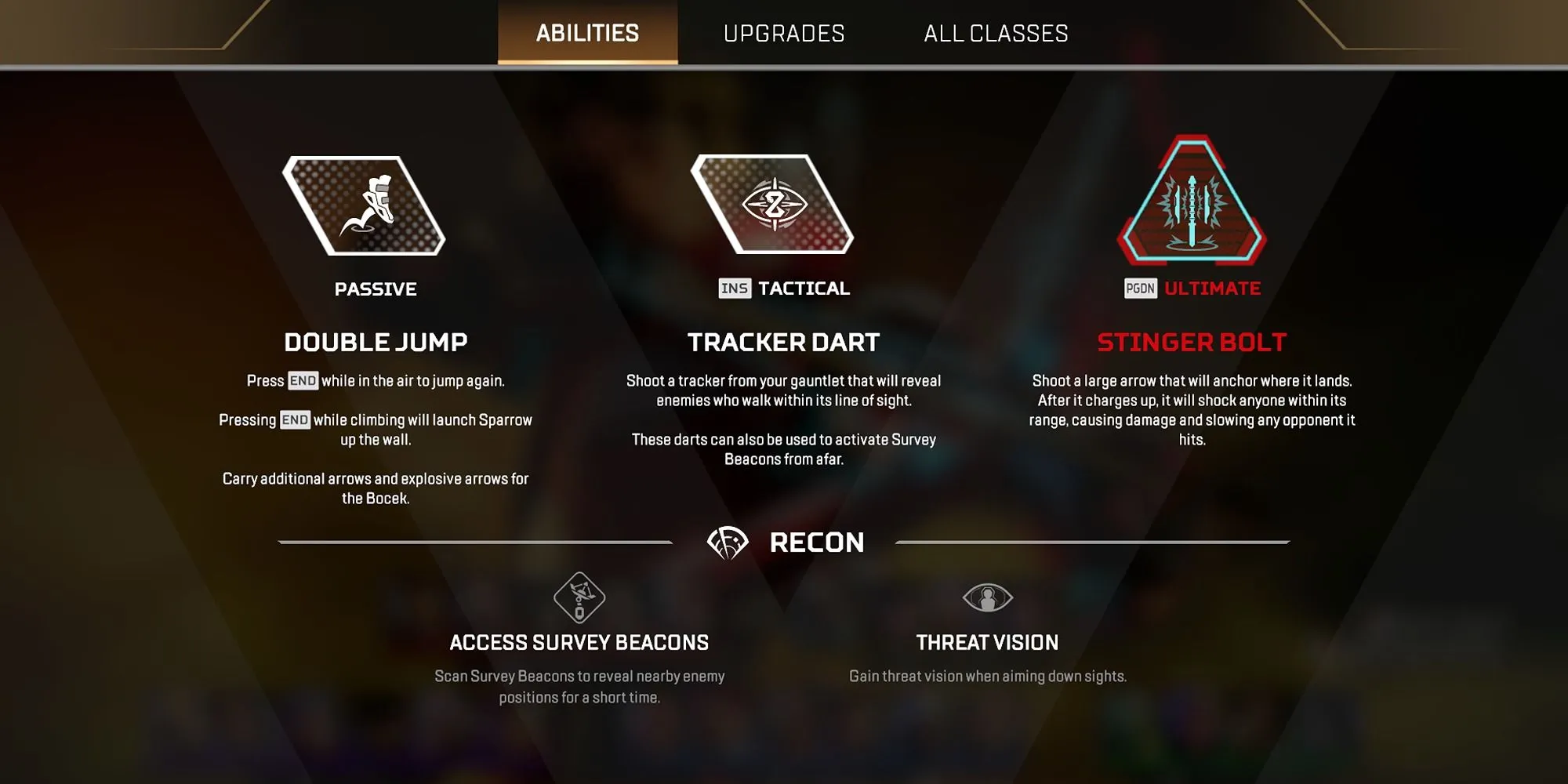 Giải thích các kỹ năng của Sparrow trong Apex Legends