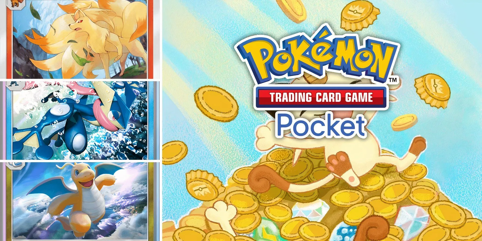 Giao diện chọn bộ bài miễn phí cho người mới trong Pokemon TCG Pocket