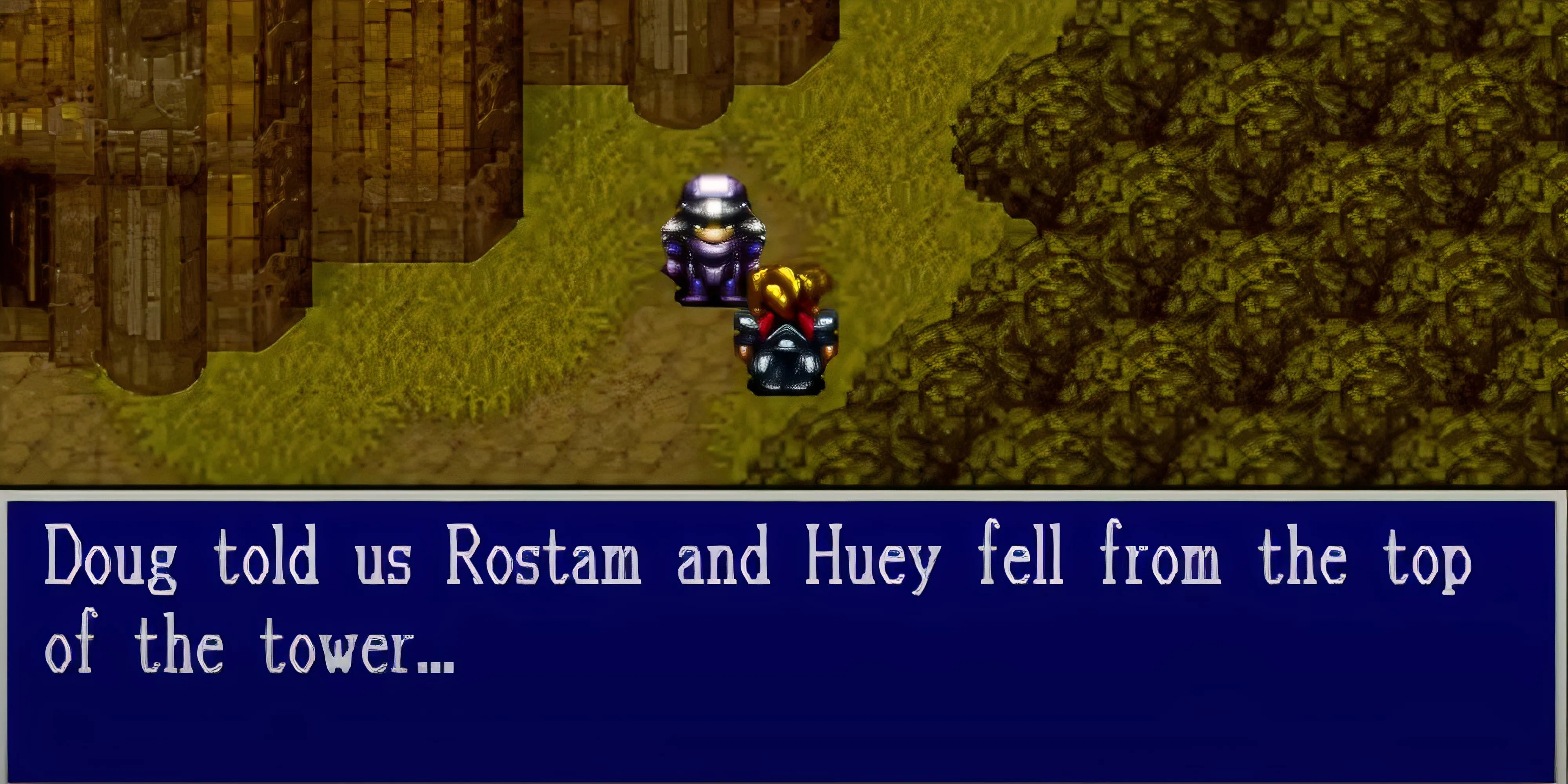 Giao diện gameplay của Treasure of the Rudras trên SNES
