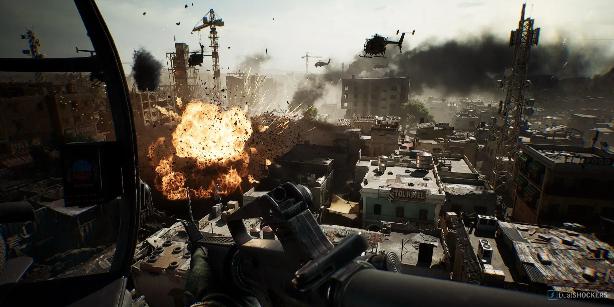 Giao diện lựa chọn nhiệm vụ trong chiến dịch Black Hawk Down của Delta Force thể hiện tính thử thách
