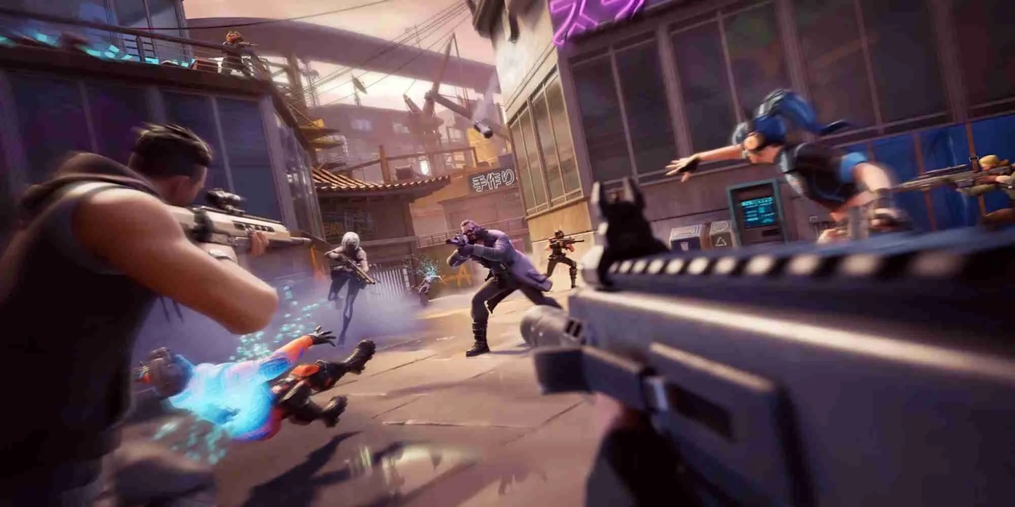 Góc nhìn thứ nhất trong chế độ Fortnite Ballistic