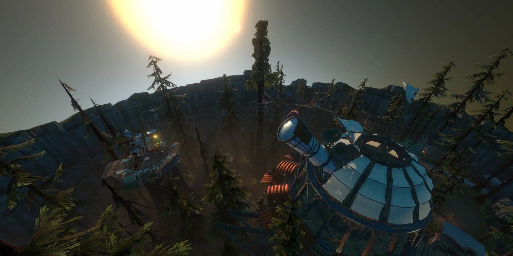Hành tinh khởi đầu trong Outer Wilds, nơi người chơi khám phá vũ trụ trong vòng lặp thời gian để giải mã bí ẩn.