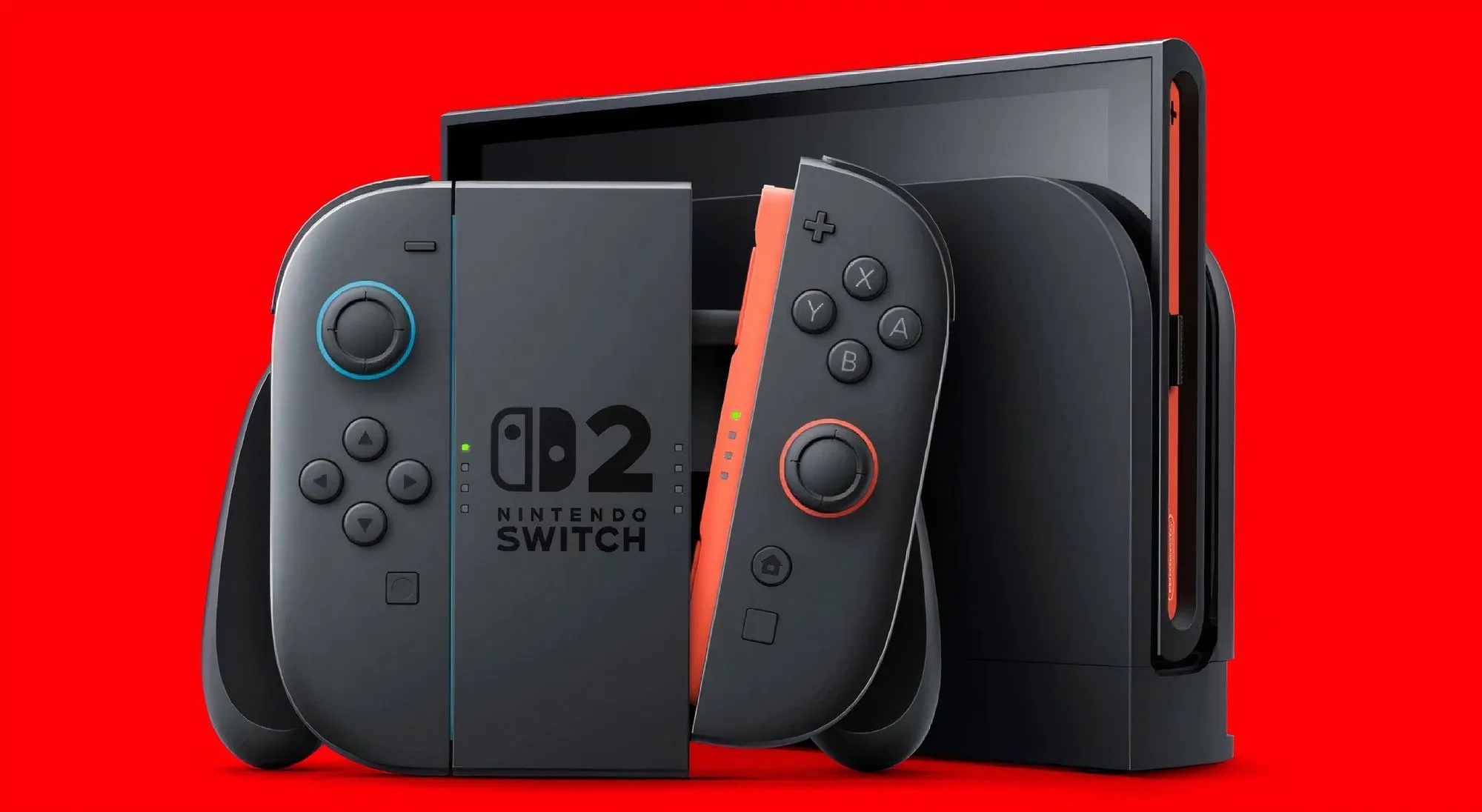 Hình ảnh concept Nintendo Switch 2 màu trắng