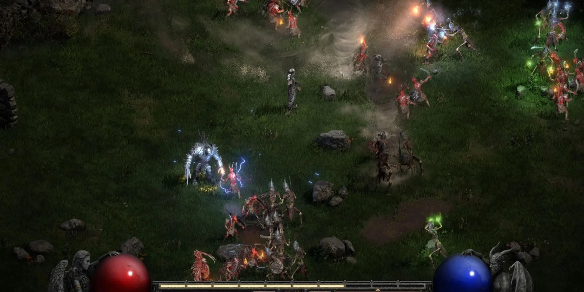 Hình ảnh đại diện cho Diablo II Resurrected, phiên bản làm lại của tựa game kinh điển