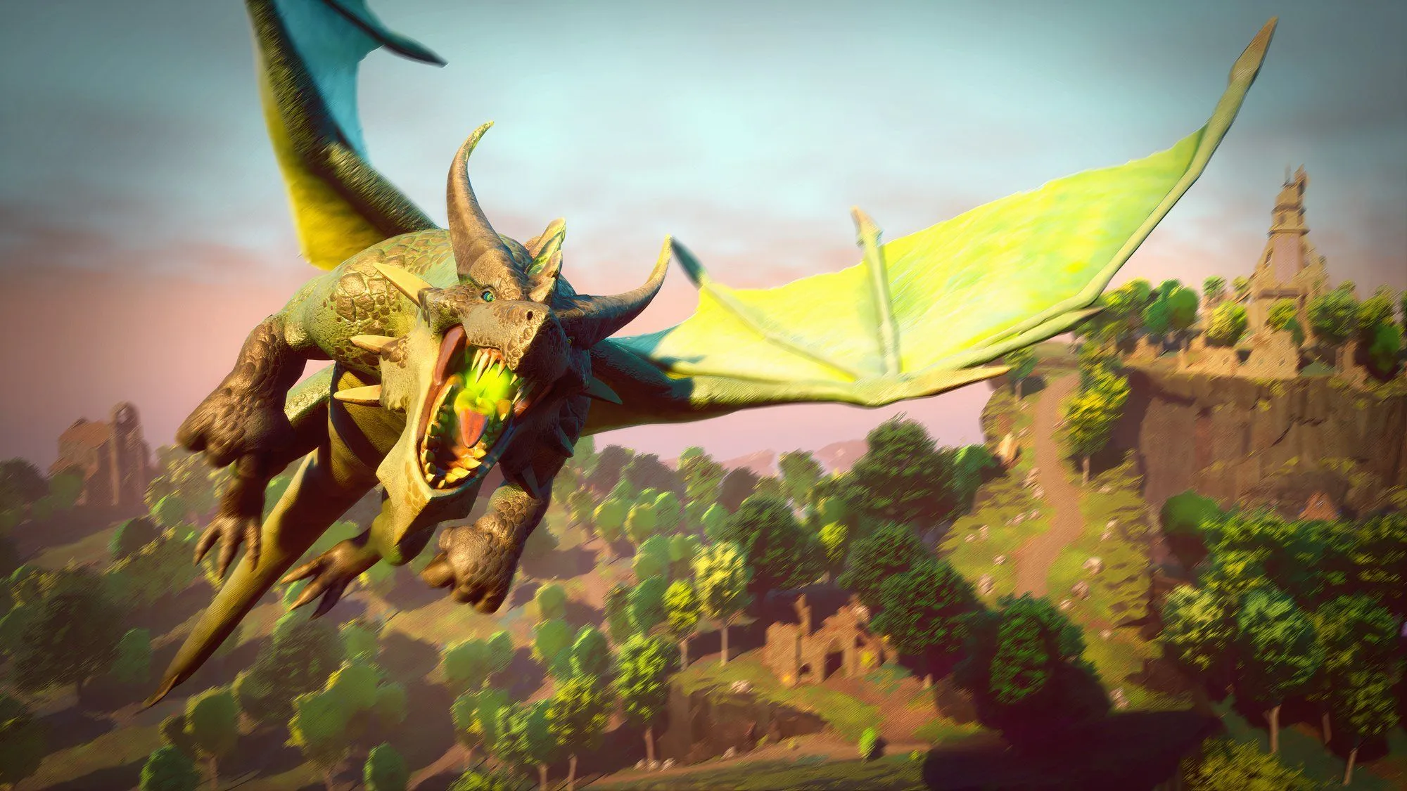 Hình ảnh đại diện cho tựa game sinh tồn RuneScape: Dragonwilds