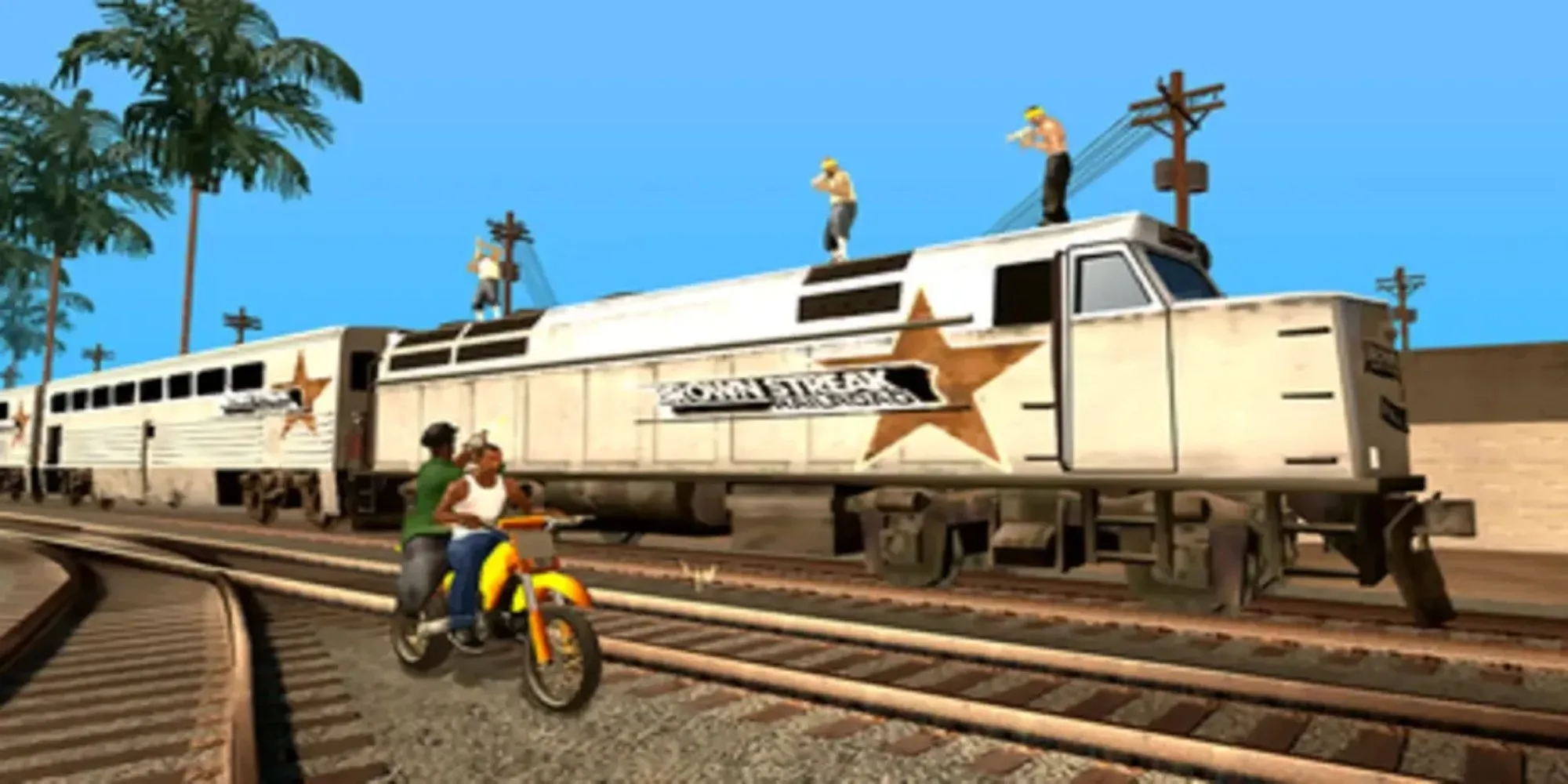 Hình ảnh game Grand Theft Auto San Andreas trên PS2