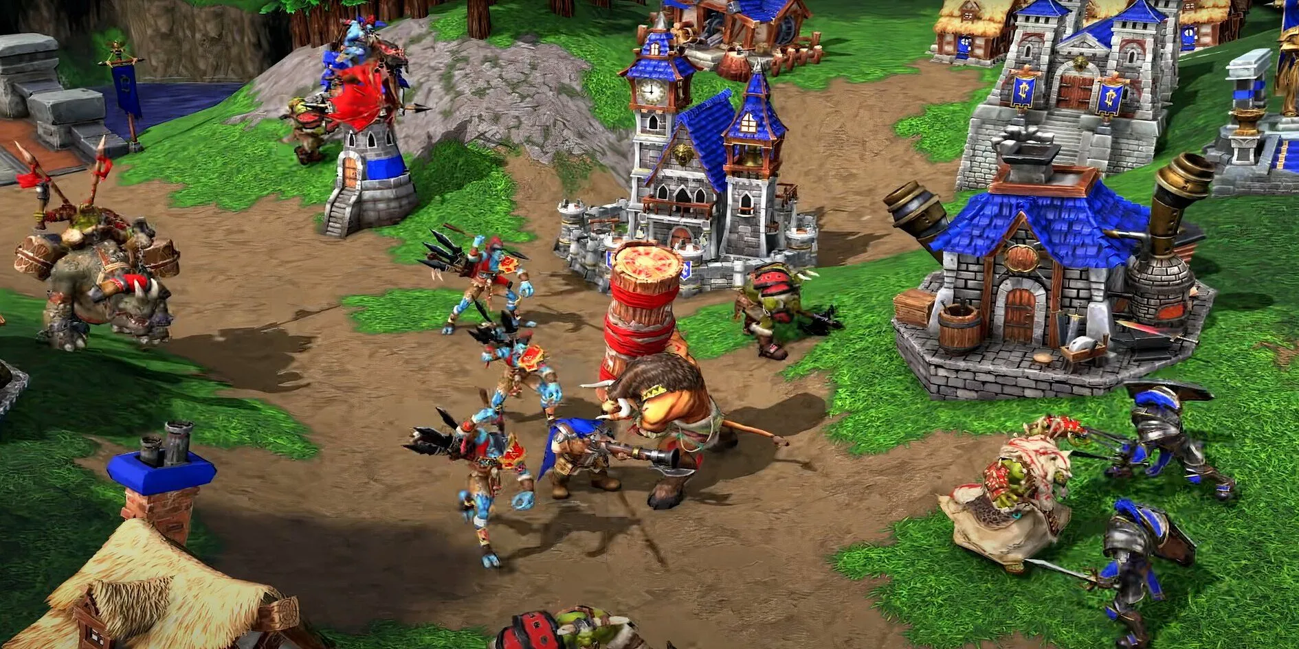 Hình ảnh gameplay chính thức của Warcraft 3 Reforged với đồ họa được làm lại