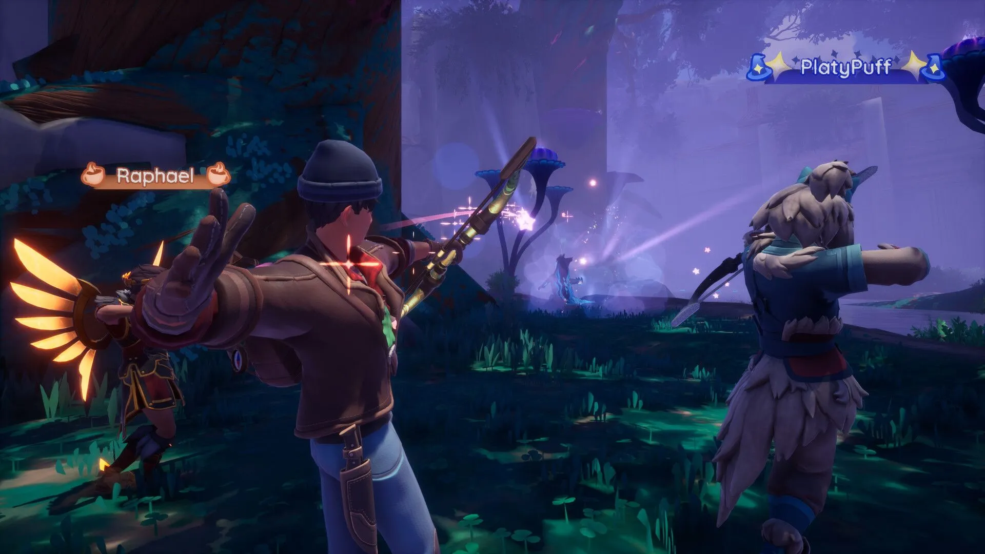 Hình ảnh gameplay của game Palia, thể hiện đồ họa giả lập cuộc sống và thế giới fantasy tươi đẹp