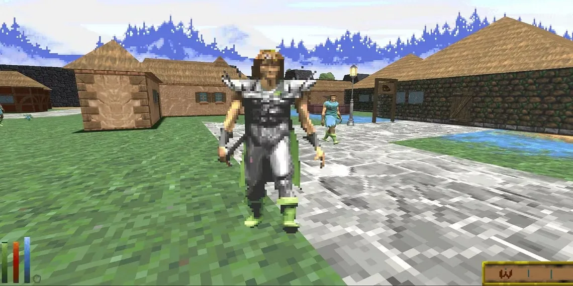 Hình ảnh tiêu đề của trò chơi The Elder Scrolls II Daggerfall