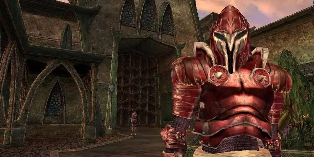 Hình ảnh tiêu đề của tựa game huyền thoại The Elder Scrolls III Morrowind