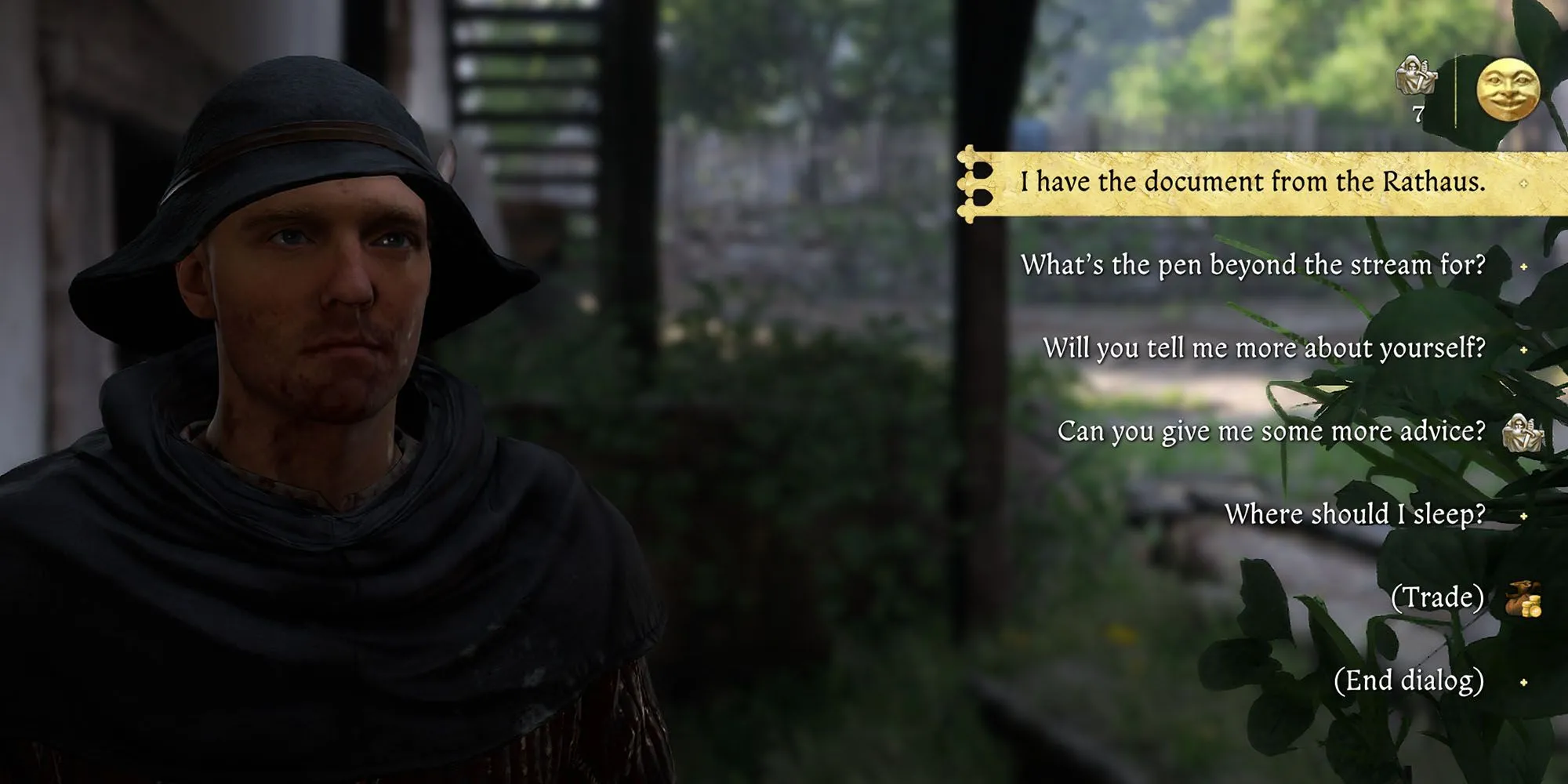Hướng dẫn hoàn thành nhiệm vụ phụ Materia Prima trong Kingdom Come Deliverance 2 với Miller Kreyzl