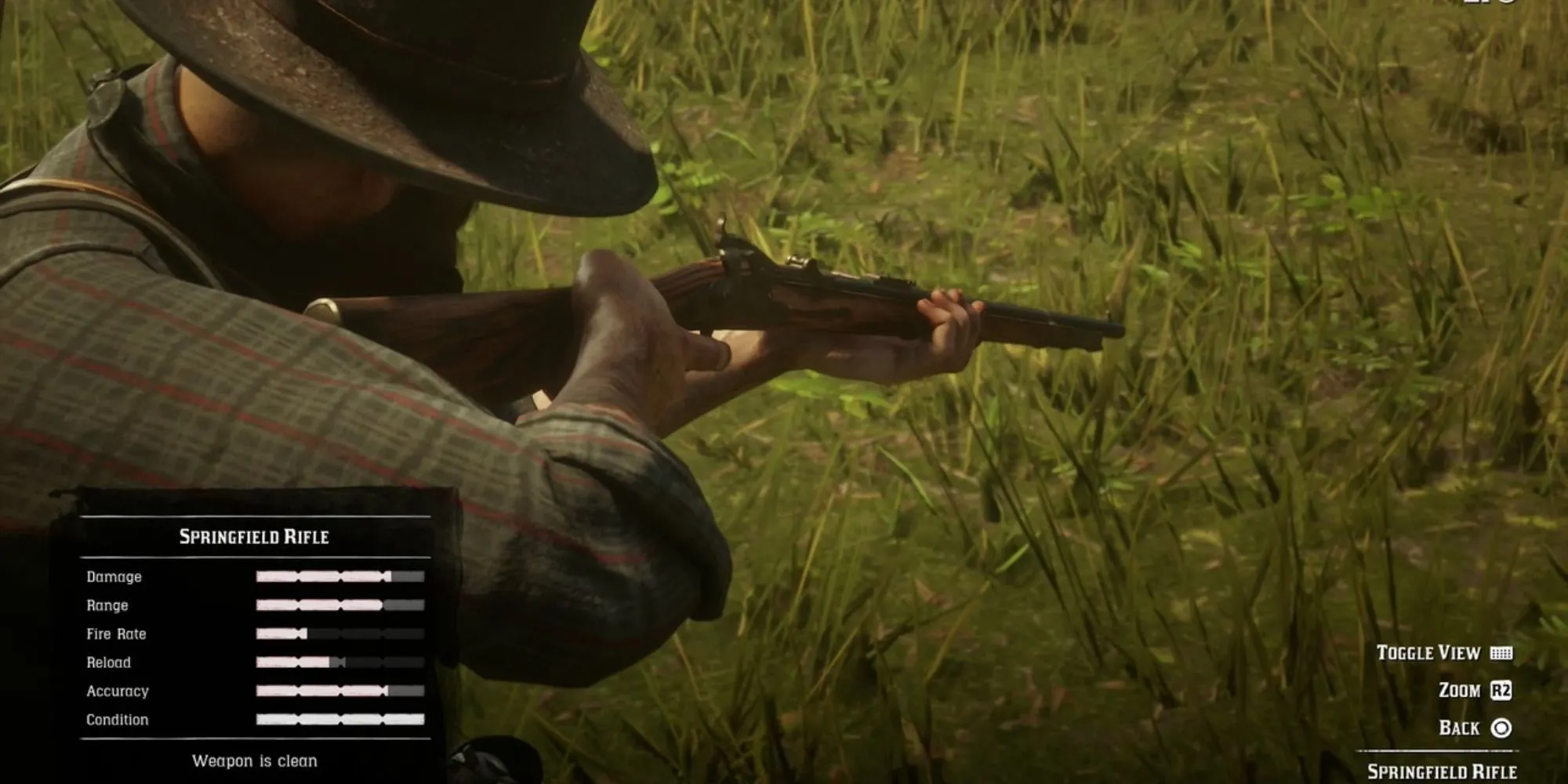 Khám phá các loại vũ khí đa dạng như súng trường trong RDR2