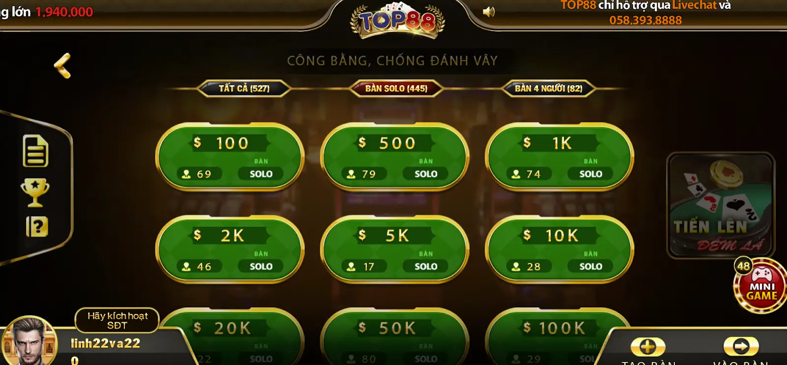 Khám Phá Kho Game Bài Top88 Chất Lượng Cao, Chơi Cực Đã
