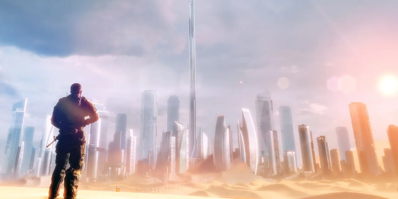 Khung cảnh Dubai hoang tàn trong Spec Ops: The Line