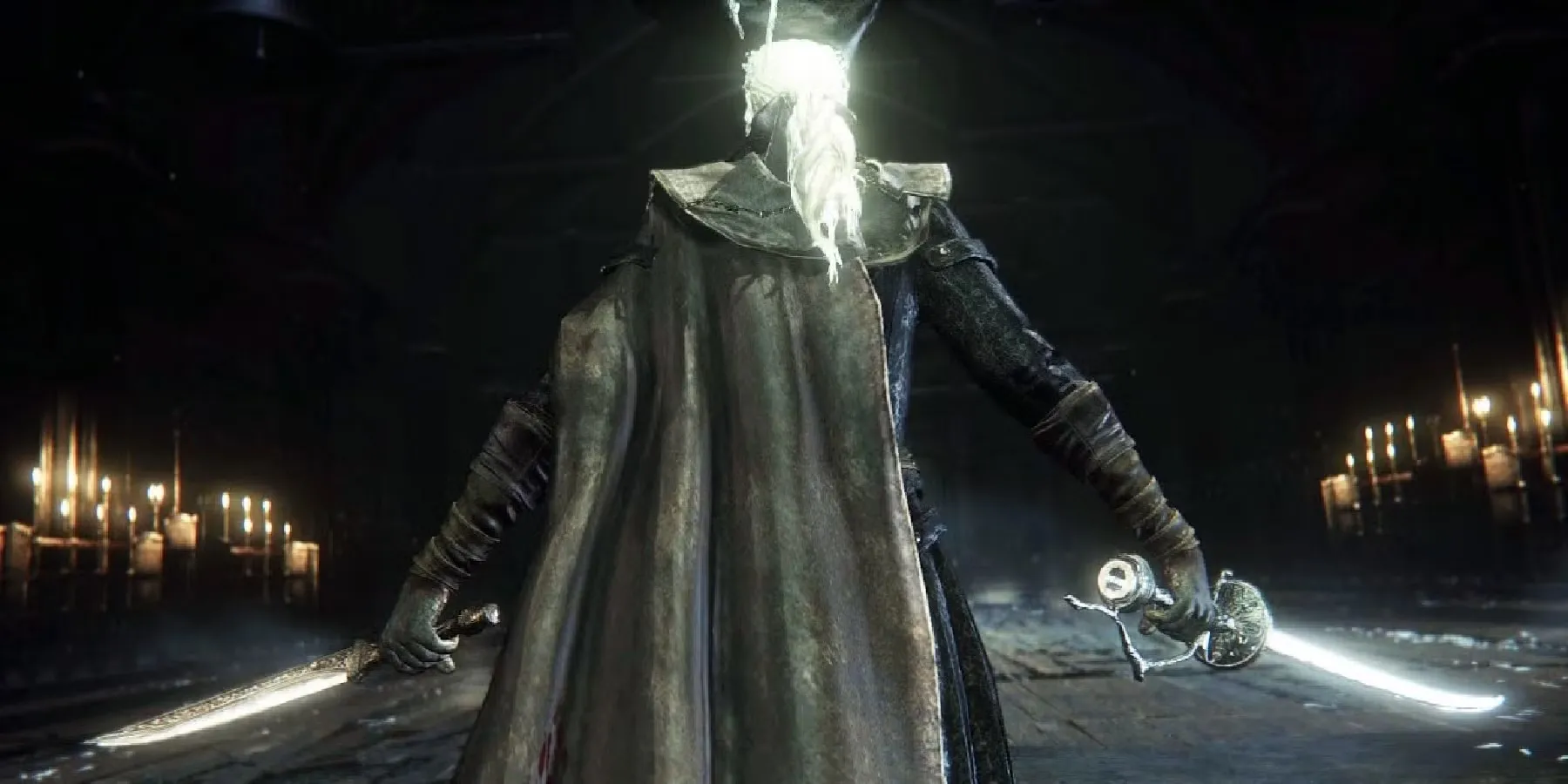 Lady Maria từ Bloodborne trong bộ trang phục đặc trưng