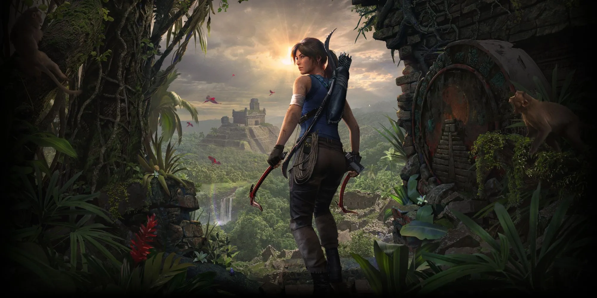 Lara Croft khám phá rừng rậm trong Shadow of the Tomb Raider